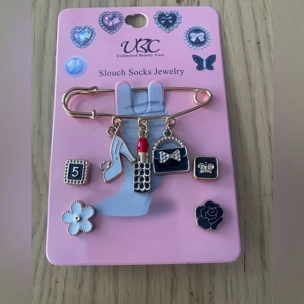 🆕 Slouch Sock Jewelry Charm Pins🆕